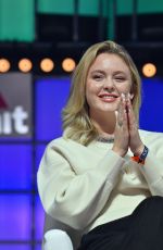 ZARA LARSSON at Web Summit 2021 at Altice Arena in Lisbon 11/04/2021