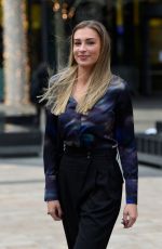 ZARA MCDERMOTT Leaves BBC Breakfast in Manchester 111/24/2021