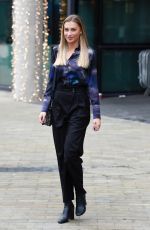 ZARA MCDERMOTT Leaves BBC Breakfast in Manchester 111/24/2021
