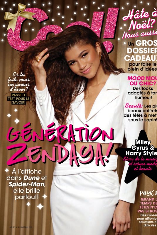 ZENDAYA in Cool Magazine, Canada December 2021