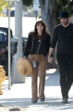 ZOEY DEUTCH and Jonathan Scott at Cafe Gratitude in Los Angeles 11/21/2021