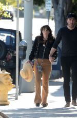 ZOEY DEUTCH and Jonathan Scott at Cafe Gratitude in Los Angeles 11/21/2021