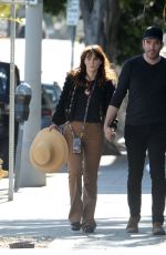 ZOEY DEUTCH and Jonathan Scott at Cafe Gratitude in Los Angeles 11/21/2021