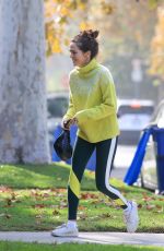 ZOEY DEUTCH Arrives at Pilates Class in West Hollywood 11/19/2021
