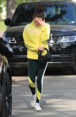 ZOEY DEUTCH Arrives at Pilates Class in West Hollywood 11/19/2021