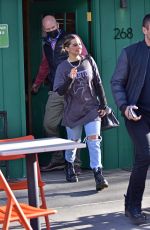 ADDISON RAE Out for Lunch at Bar Pitti in New York 12/03/2021