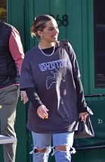 ADDISON RAE Out for Lunch at Bar Pitti in New York 12/03/2021