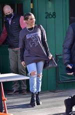 ADDISON RAE Out for Lunch at Bar Pitti in New York 12/03/2021