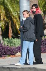 ADDISON RAE Out Shopping in Studio City 12/28/2021