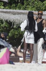 ADUT AKECH Out and About in Tulum 12/28/2021