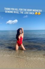 AIMEE GARCIA in Swimsuit - Instagram Photos 11/30/2021