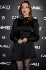 AIMEE LOU WOOD at Musical Cabaret at the Playhouse Theatre Gala Night in London 12/12/2021