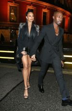 ALESHA DIXON Leaves British Fashion Awards Afterparty in London 11/29/2021