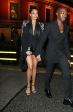 ALESHA DIXON Leaves British Fashion Awards Afterparty in London 11/29/2021