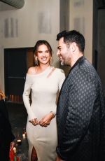 ALESSANDRA AMBROSIO at Jonathan Simkhai x Saks Fifth Avenue Cocktail & Dinner Party in Los Angeles 12/16/2021