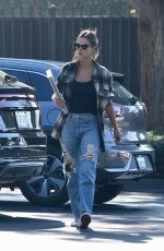 ALESSANDRA AMBROSIO Heading to a Business Meeting in Los Angeles 12/01/2021