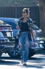 ALESSANDRA AMBROSIO Heading to a Business Meeting in Los Angeles 12/01/2021