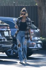 ALESSANDRA AMBROSIO Heading to a Business Meeting in Los Angeles 12/01/2021