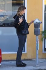 ALESSANDRA AMBROSIO Heading to Yoga Class in Santa Monica 12/17/2021