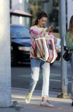 ALESSANDRA AMBROSIO Out Shopping at Last Resort Clothing Store in Santa Monica 12/19/2021
