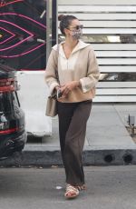 ALESSANDRA AMBROSIO Out Shopping in Beverly Hills 12/16/2021