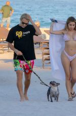 ALEXA DELLANOS in Bikini at a Beach in Miami 12/12/2021