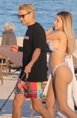 ALEXA DELLANOS in Bikini at a Beach in Miami 12/12/2021