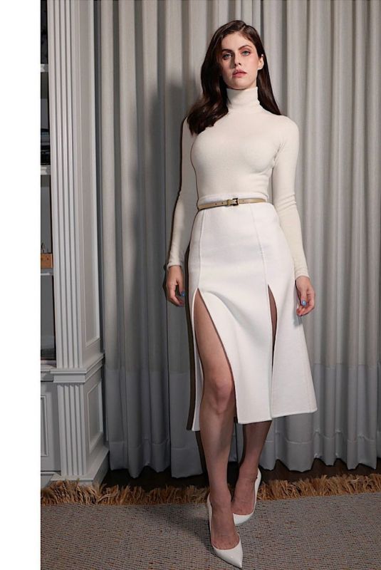ALEXANDRA DADDARIO at a Photoshoot. December 2021