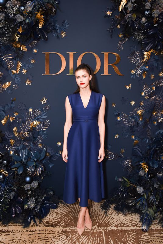 ALEXANDRA DADDARIO at Dior Beauty Celebrates J’adore with Holiday Dinner in West Hollywood 12/14/2021