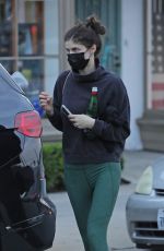 ALEXANDRA DADDARIO Heading to Yoga Class in Los Angeles 12/08/2021