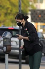ALEXANDRA DADDARIO Heading to Yoga Class in Los Angeles 12/08/2021