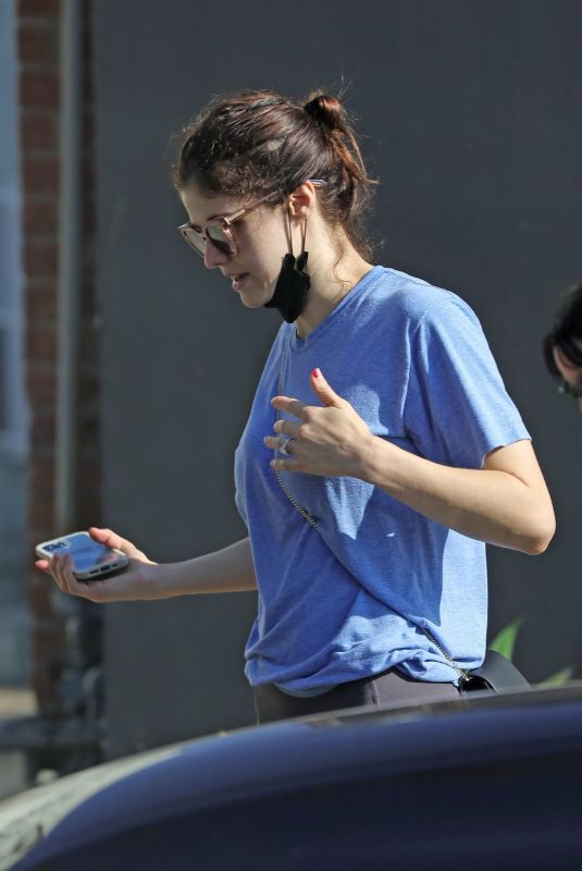 ALEXANDRA DADDARIO Out and About in Los Angeles 12/01/2021
