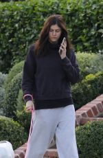 ALEXANDRA DADDARIO Out with Her Dog in Los Angeles 12/07/2021