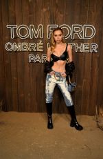 ALEXIS REN at Ttom Ford Ombre Leather Parfum Launch in West Hollywood 12/02/2021