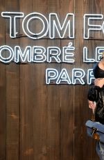 ALEXIS REN at Ttom Ford Ombre Leather Parfum Launch in West Hollywood 12/02/2021