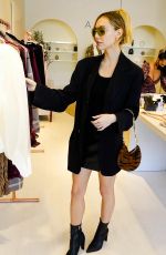 ALEXIS REN Shopping at ASTR The Label in Los Angeles 12/09/2021