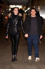 ALI LOHAN Out for Dinner in New York12/22/2021