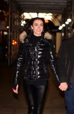 ALI LOHAN Out for Dinner in New York12/22/2021