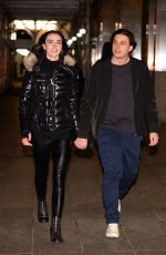 ALI LOHAN Out for Dinner in New York12/22/2021