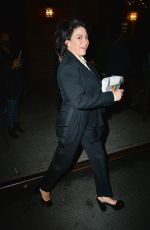 ALIA SHAWKAT Leaves Her Hotel in New York 12/02/2021