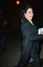 ALIA SHAWKAT Leaves Her Hotel in New York 12/02/2021