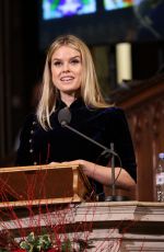 ALICE EVE at Nordoff Robbins Christmas Carol Service in London 12/14/2021 