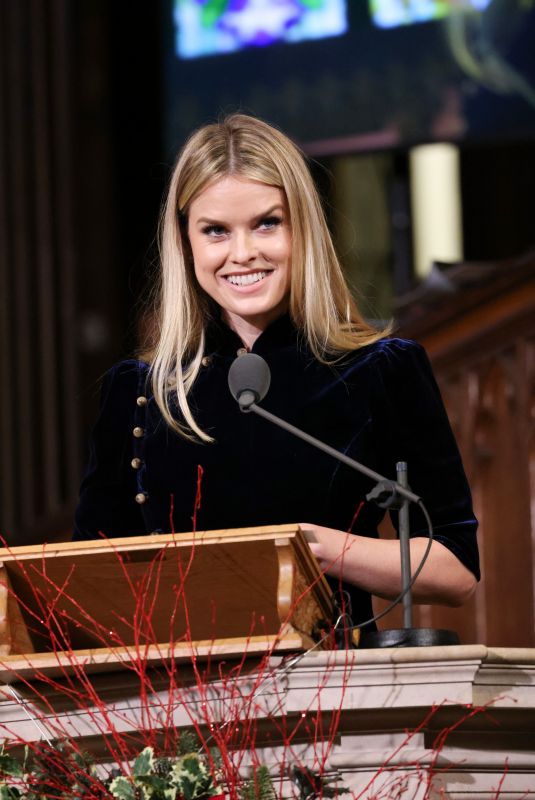 ALICE EVE at Nordoff Robbins Christmas Carol Service in London 12/14/2021