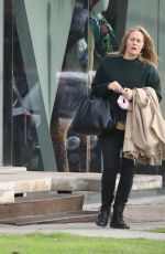 ALICIA SILVERSTONE Leaves a Hair Salon in West Hollywood 12/09/2021