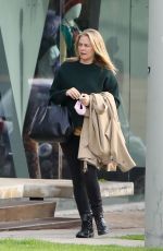 ALICIA SILVERSTONE Leaves a Hair Salon in West Hollywood 12/09/2021