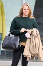 ALICIA SILVERSTONE Leaves a Hair Salon in West Hollywood 12/09/2021