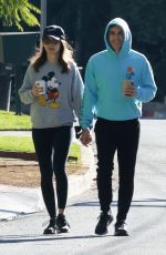 ALISON BRIE and Dave Franco Out Hiking in Los Feliz 12/19/2021