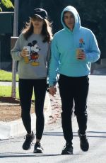 ALISON BRIE and Dave Franco Out Hiking in Los Feliz 12/19/2021