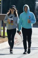 ALISON BRIE and Dave Franco Out Hiking in Los Feliz 12/19/2021