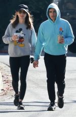 ALISON BRIE and Dave Franco Out Hiking in Los Feliz 12/19/2021